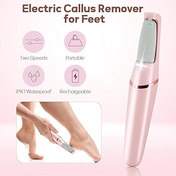 Flawless Rechargeable Foot Care Tool Callus Remover أداة فلوليس للعناية بالقدم القابلة لإعادة الشحن لإزالة الجلد الميت