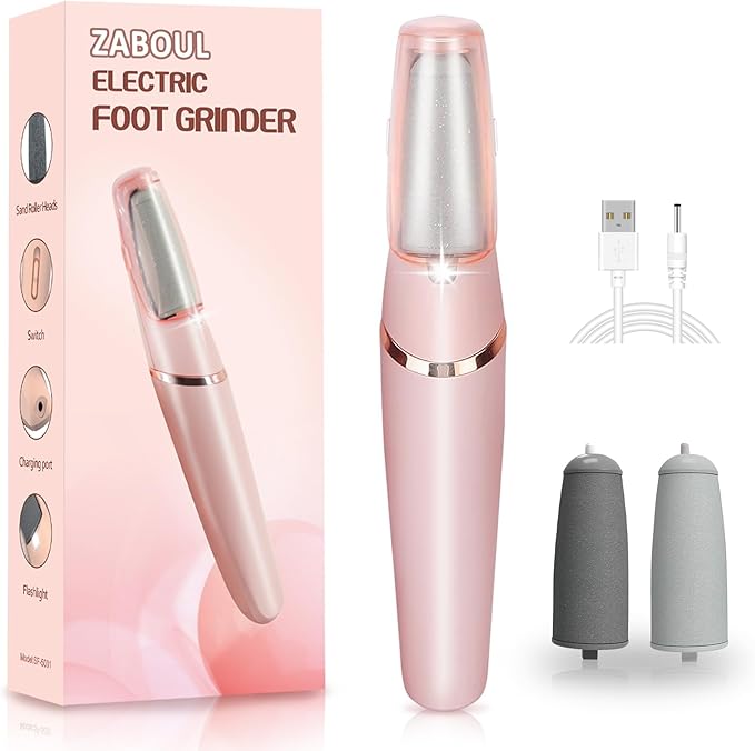 Flawless Rechargeable Foot Care Tool Callus Remover أداة فلوليس للعناية بالقدم القابلة لإعادة الشحن لإزالة الجلد الميت