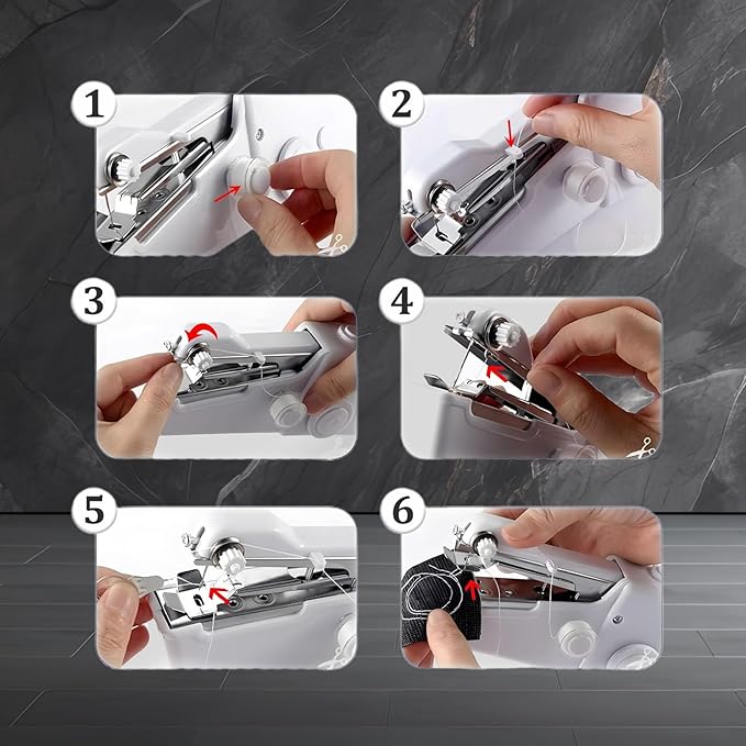 Mini Portable Sewing Machine ماكينة خياطة صغيرة محمولة