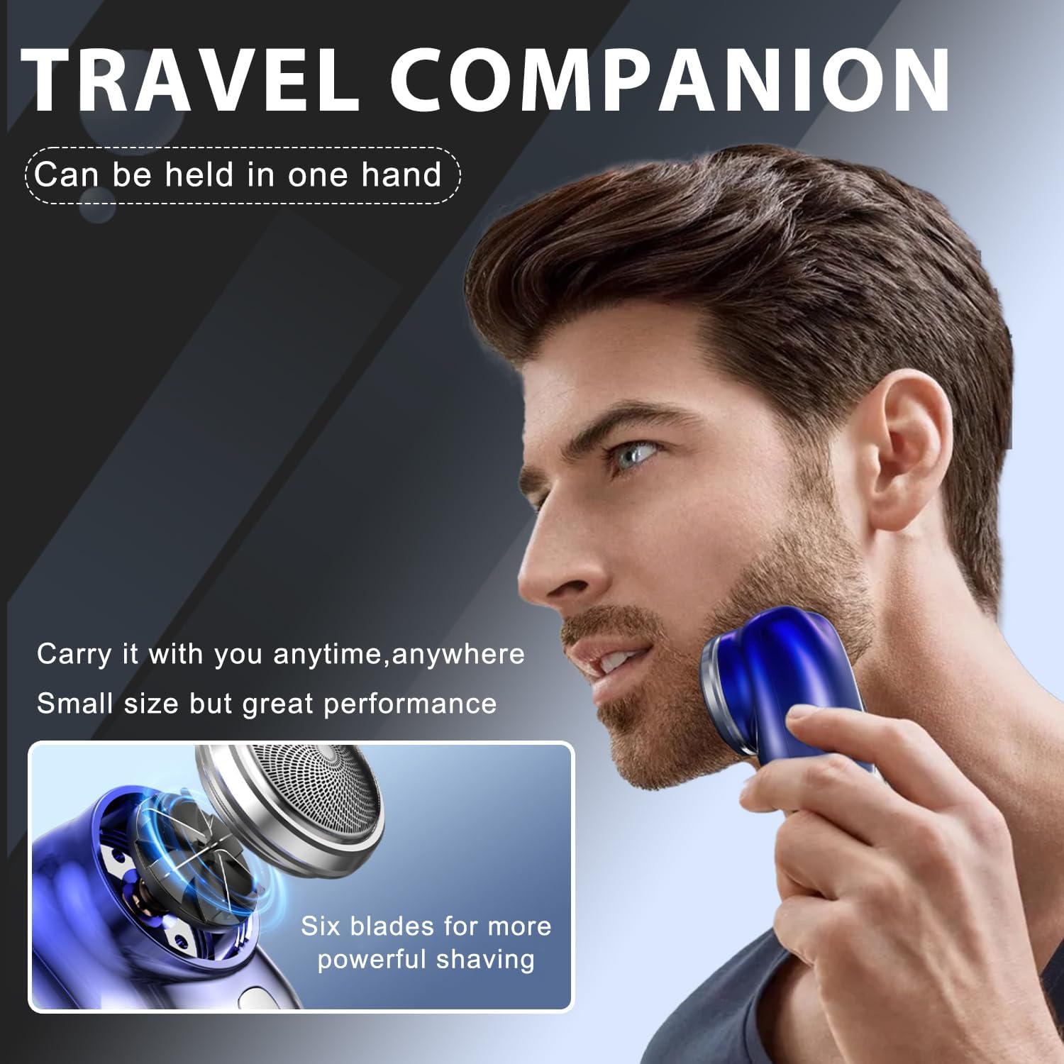 Mini Electric Waterproof Shaver ماكينة حلاقة كهربائية صغيرة مقاومة للماء