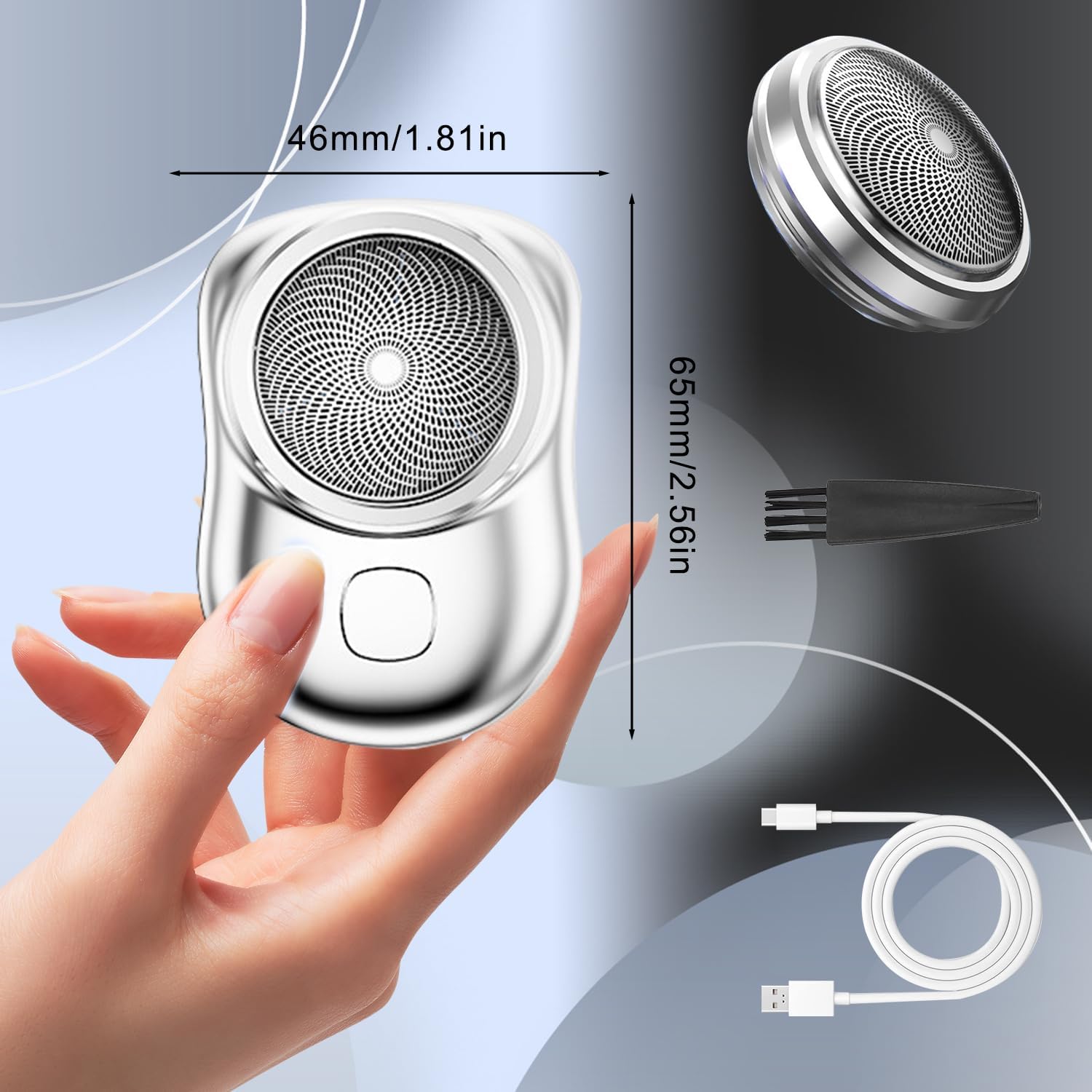 Mini Electric Waterproof Shaver ماكينة حلاقة كهربائية صغيرة مقاومة للماء