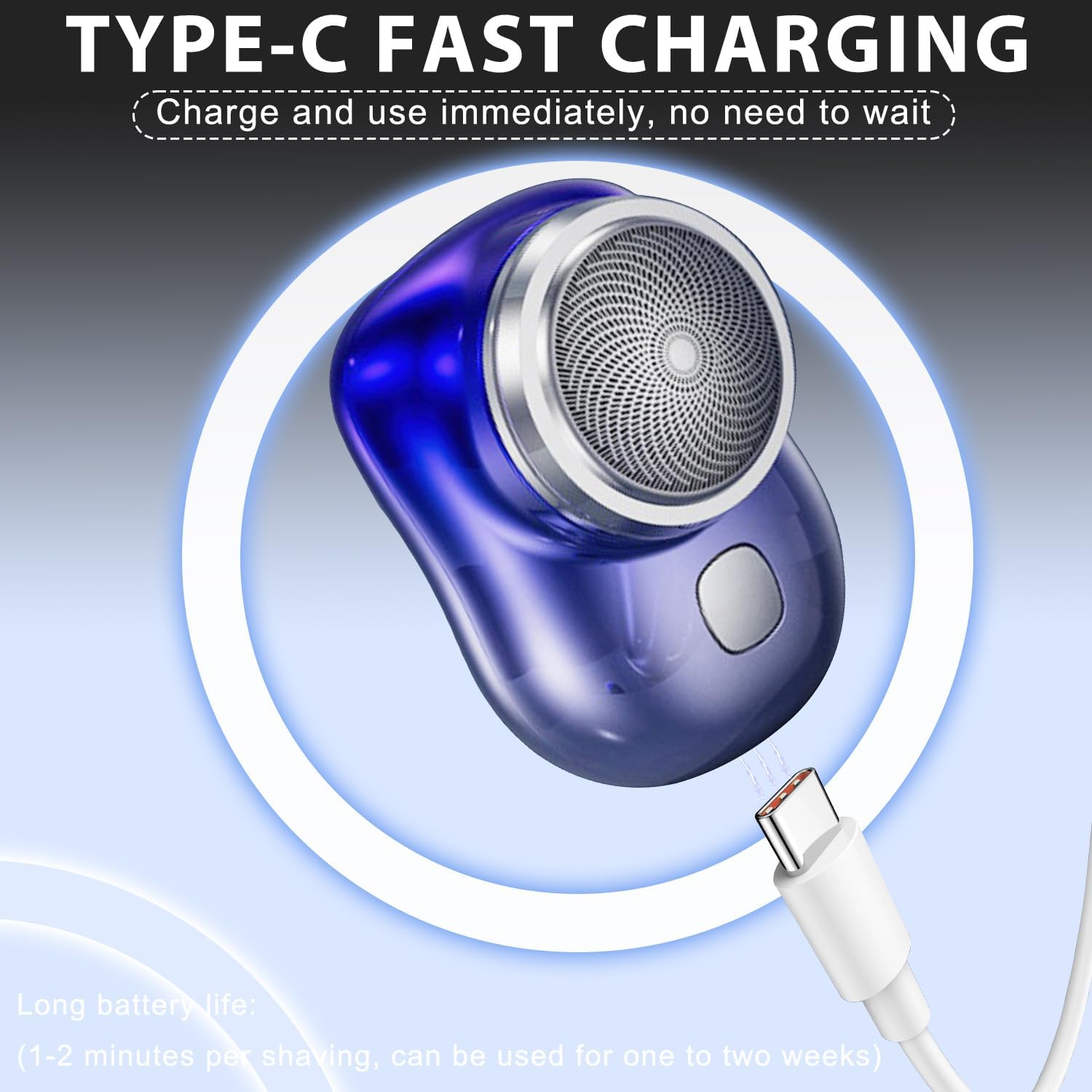 Mini Electric Waterproof Shaver ماكينة حلاقة كهربائية صغيرة مقاومة للماء