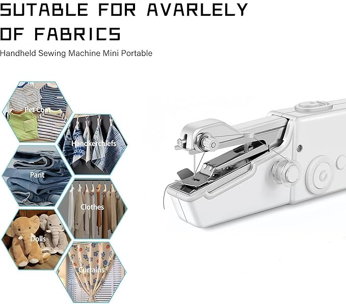 Mini Portable Sewing Machine ماكينة خياطة صغيرة محمولة