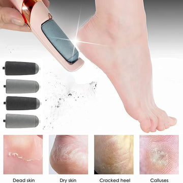 Flawless Rechargeable Foot Care Tool Callus Remover أداة فلوليس للعناية بالقدم القابلة لإعادة الشحن لإزالة الجلد الميت