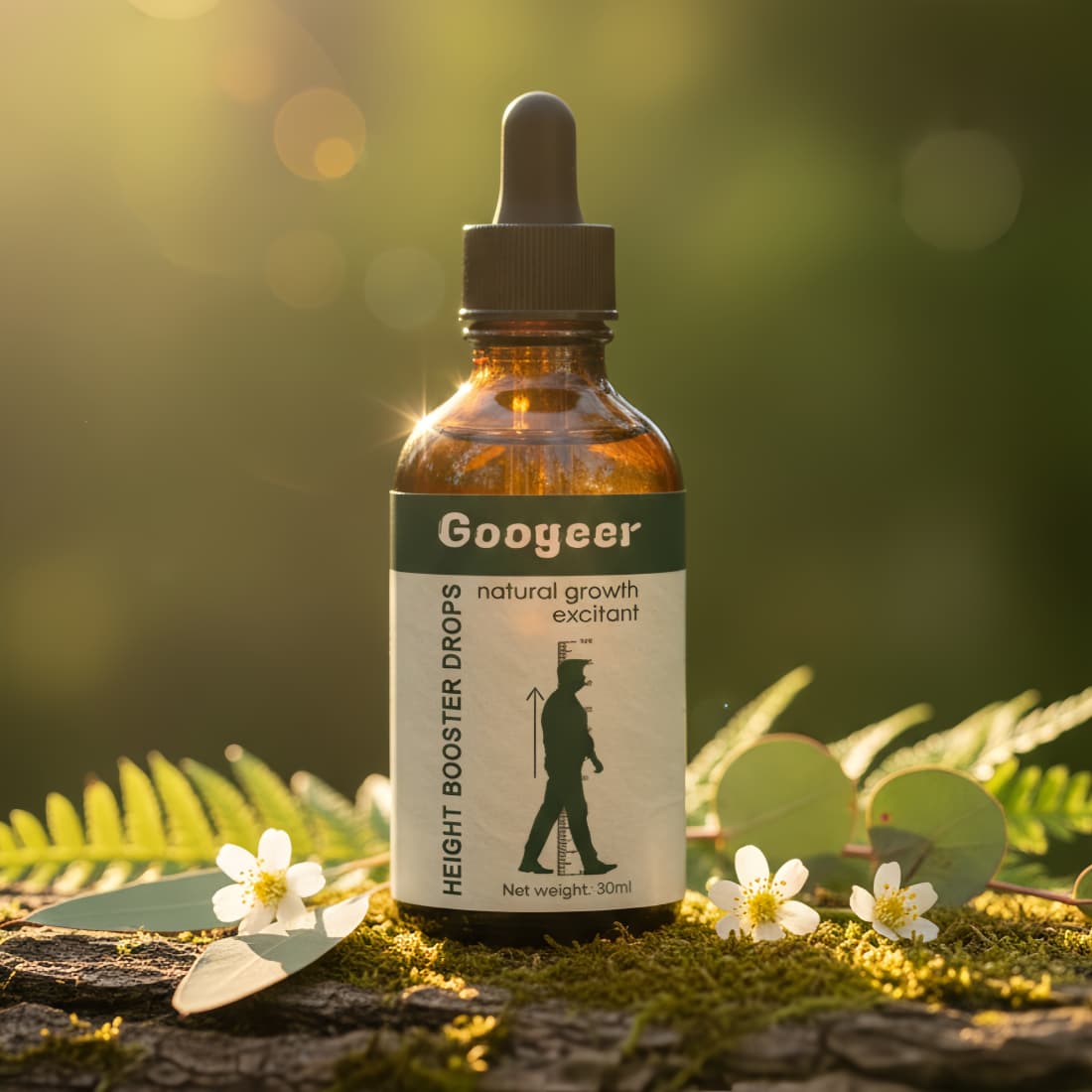 Height Growth Drops – Natural Herbal Height Booster for Adults | Bone Growth Support, 30ml